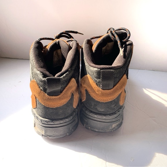 Pathfinder Brown & Black Suede Hiking / Work Boots | Size 7W | CSA Approved - Picture 2 of 6